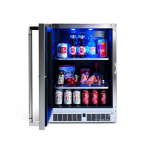 Lynx 24-in 5.3 Cu. Ft. Outdoor Beverage Cooler w/ Lock - LN24REFG - Image 3