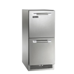 Perlick 15-Inch Signature Series Stainless Steel Drawer Outdoor Refrigerator - HP15RO-4-5