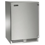 Perlick 24-Inch Signature Series Shallow Depth Stainless Steel Outdoor Refrigerator - Left Hinged - HH24RO-4-1L
