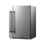 Summit 24-Inch 3.1 Cu. Ft. Shallow Depth Outdoor Compact Refrigerator W/ Slide-Out Storage Compartment - BCR19924 - Image 2