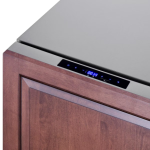 Summit 24-Inch 3.32 Cu. Ft. 2-Drawer Refrigerator-Freezer, ADA Compliant - Custom Panel - ADRF244CSS - Image 7