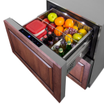 Summit 24-Inch 3.7 Cu. Ft. 2-Drawer All-Refrigerator, ADA Compliant - Custom Panel - ADRD241CSS - Image 5