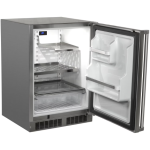 Marvel 24-Inch 5.1 Cu. Ft. Left Hinge Outdoor Rated Compact Refrigerator With Door Storage - MORE224SS51A - Image 2