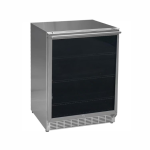 RCS 24-in 5.01 Cu. Ft. Outdoor Rated Stainless Steel Compact Refrigerator w/ Glass Door - REFR2D - Image 4