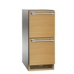 Perlick 15-Inch Signature Series Marine & Coastal Series Stainless Steel Panel Ready Outdoor Refrigerated Drawers W/ Door Lock - HP15RM-4-6DL - Image 4