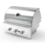 Wildfire Ranch Pro 30-in 2 Burner Propane Gas Grill - 304 SS - Image 5