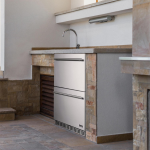 NewAir 24-Inch 4.1 Cu. Ft. Built-in 20 Bottle & 80 Can Dual Drawer Wine & Beverage Fridge - NOF100SS00 - Image 16