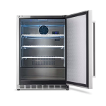 NewAir 24 Inch 160 Can Right Hinge Commercial Built-in Outdoor Beverage Cooler - Stainless Steel - NCR053SS00 - Image 11