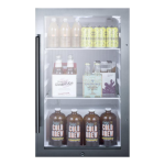 Summit Commercial 19-Inch 3.1 Cu. Ft. ADA Compliant Shallow Depth Outdoor Rated Beverage Cooler - SPR489OSADA - Image 3