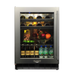 Kalamazoo Signature 24 Inch Outdoor Beverage Center - Left Hinge - Lock - K-HP24BO-4-3LL-S4