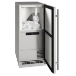 U-Line 15-Inch 55 Lb. Outdoor Rated Clear Ice Maker - Stainless Steel - UOCL115-SS01B - Image 2