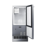 Summit 15 Inch Outdoor Drain-Free Icemaker - BIM271OS - Image 2