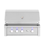 Alturi 36-in 3 Burner Built-In Propane Gas Grill w/ Stainless Steel Burners & Rotisserie - ALT36T-LP