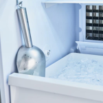 Summit ADA Height 18 Inch 60 Lb. Outdoor Clear Icemaker - Panel Ready - BIM182OSADAIF - Image 4