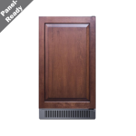 Summit ADA Height 18 Inch 60 Lb. Outdoor Clear Icemaker - Panel Ready - BIM182OSADAIF - Image 5