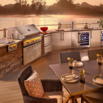 True ADA Height 15 Inch 75 Lb. Left Hinge Outdoor Ice Maker - Matte White w/ Pewter Handle - TUIADA-15-LS-A~030-H05 - Image 4