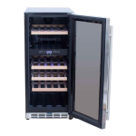 Summerset 15 Inch Outdoor Rated Dual Zone Wine Cooler - RFR-15WD
