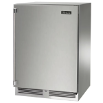 Perlick 24-Inch Signature Series Stainless Steel Outdoor Dual Zone Wine Reserve w/ Door Lock - Right Hinged - HP24DO-4-1RL