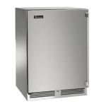 Perlick 24-Inch Signature Series Marine & Coastal Series Stainless Steel Outdoor Dual-Zone Wine Reserve - Left Hinge - HP24DM-4-1L