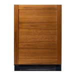 True 24 Inch 45 Bottle Left Hinge Outdoor Wine Cabinet - Overlay Ready - TWC-24-L-OP-C