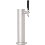 Zephyr Presrv 24 Inch Outdoor Kegerator & Beverage Cooler Single Tap w/ Line Cleaning Kit - PRKB24C01AS-OD - Image 8