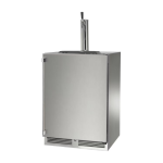 Perlick 24-Inch Signature Series Stainless Steel Single Tap Outdoor Beverage Dispenser - Right Hinged - HP24TO-4-1R-1
