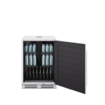 Zephyr Presrv 24 Inch Outdoor Kegerator & Beverage Cooler Single Tap on Rolling Casters w/ Line Cleaning Kit - PRKB24C01AS-OD - Image 5