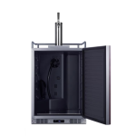 Summit 24-Inch 5.6 Cu. Ft. Built-In Kegerator - Custom Panel - SBC682PNR - Image 4