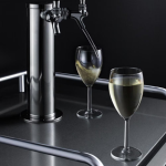 Summit Commercial Outdoor Rated Double Tap Wine Dispenser / Kegerator w/ Shelves - SBC682WKDTWIN - Image 7