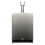 Kalamazoo Signature 24 Inch Refrigerated Keg Tapper - Right Hinge - 2 Tap - K-HP24TO-4-1R-2-S4