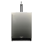 Kalamazoo Signature 24 Inch Refrigerated Keg Tapper - Right Hinge - Lock - 1 Tap - Marine-Grade - K-HP24TO-4-1RL-1-M6