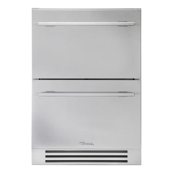 duttpack-41068 True 24 Inch 4.2 Cu. Ft. Outdoor Freezer Drawer - Stainless Steel - TUF-24D-SS-C - Image 1