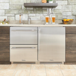 True 24 Inch 4.2 Cu. Ft. Outdoor Freezer Drawer - Stainless Steel - TUF-24D-SS-C - Image 2