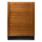 True 24 Inch 4.2 Cu. Ft. Left Hinge Outdoor Freezer - Overlay Ready - TUF-24-L-OP-C