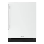 True 24 Inch 4.2 Cu. Ft. Right Hinge Outdoor Freezer - Matte White w/ Stainless Steel Handles - TUF-24-R-OP-C~DSK-030-H04