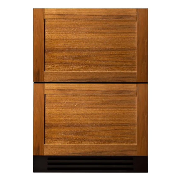 duttpack-41199 True 24 Inch 4.2 Cu. Ft. Outdoor Freezer Drawer - Overlay Ready - TUF-24D-OP-C - Image 1