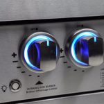 Mont Alpi Deluxe Series 10 Ft Natural Gas Outdoor Kitchen Island w/ Side Burner & Refrigerator (Ships Propane w/ Conversion Kit) - Image 6