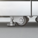 Mont Alpi Black Series 8 Ft Natural Gas Outdoor Kitchen Island w/ Side Burner & Fridge (Ships Propane w/ Conversion Kit) - Image 9