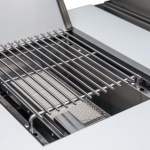 Mont Alpi Deluxe Series 9 Ft Propane Outdoor Kitchen Island w/ Side Burner & Refrigerator - Image 7