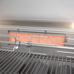 Mont Alpi Black Series 11 Ft Natural Gas Outdoor Kitchen Island w/ Side Burner & Beverage Center (Ships Propane w/ Conversion Kit) - Image 6