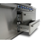 Mont Alpi Deluxe Series 8 Ft Propane Outdoor Kitchen Island w/ Side Burner - MAi805-D - Image 11