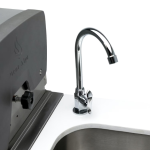 Mont Alpi Deluxe Series 11 Ft Natural Gas Outdoor Kitchen Island w/ Side Burner & Beverage Center (Ships Propane w/ Conversion Kit) - Image 16