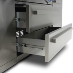 Mont Alpi Deluxe Series 7 Ft Propane Outdoor Kitchen Island w/ Side Burner - MAi400-D - Image 9