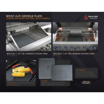 Mont Alpi Original Series 11 Ft Propane Outdoor Kitchen Island w/ Side Burner & Beverage Center - MAi805-BEV - Image 27