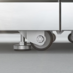 Mont Alpi Black Series 8.5 Ft L-Shaped Natural Gas Outdoor Kitchen Island w/ Side Burner & Fridge (Ships Propane w/ Conversion Kit) - Image 7