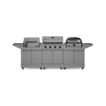 TYTUS Modular Grilling Collection 4-Burner Gas Grill, Pellet Smoker, and Pizza Oven w/ Cart - TDT-BUN-008