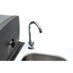 Mont Alpi Deluxe Series 11 Ft Propane Outdoor Kitchen Island w/ Side Burner, Beverage Center & Fridge - MAi805-DBEVFC - Image 6