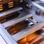 BBQGuys Signature 10 Ft Outdoor Kitchen Island w/ 40-in Blaze LTE+ Propane Grill, Sink & Double Trash Bin | Toffee w/ Nero Mist Granite - Image 16