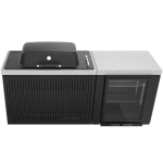 Everdure 6 1/2 Ft Outdoor Kitchen Island w/ Marine Grade Aluminum Cabinets  in Black