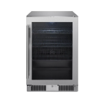 BBQGuys Signature 12 Ft Outdoor Kitchen Island w/ 40 Inch Natural Gas Blaze LTE PRO Grill & Griddle, Beverage Center & Narrow Trash Bin | Asphalt Gray w/ White Granite